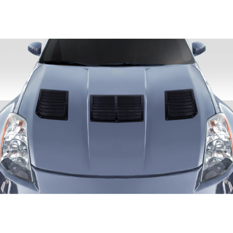 2003-2006 Nissan 350Z Z33 Duraflex GT1 Hood Vents - 3 Piece - image 1