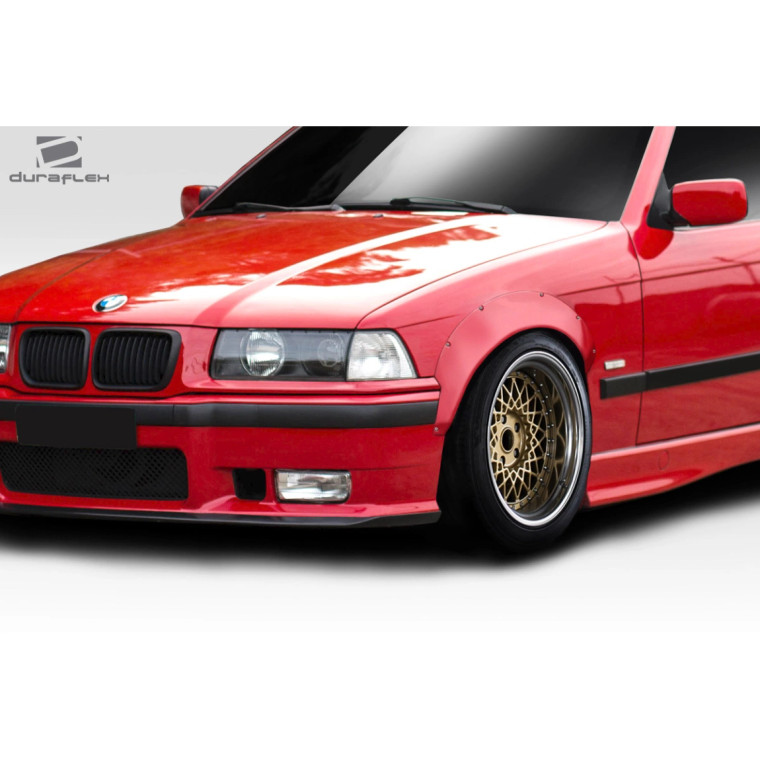 1992-1998 BMW 3 Series E36 RBS Front Fender Flares - 2 Piece - image 1