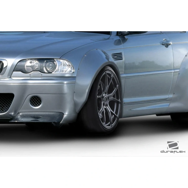 2001-2006 BMW M3 E46 Circuit 50mm Fender Flares Kit - 4 Piece - image 1