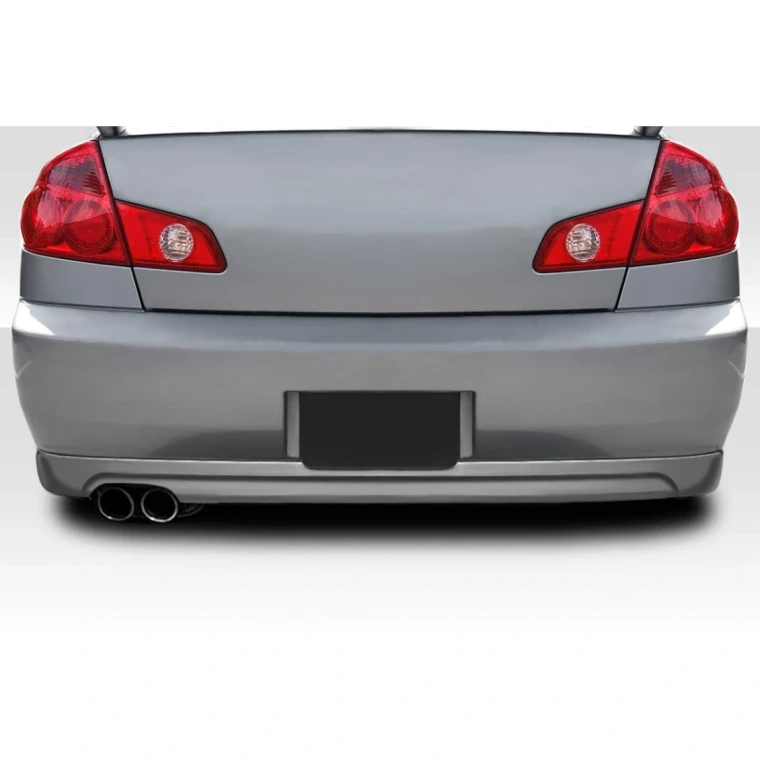 2003-2004 Infiniti G Sedan NISM look Rear Lip - image 1