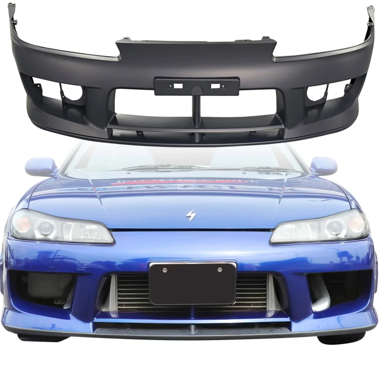 PP AERO Front Bumper > Nissan Silvia S15 1999-2002 - image 1