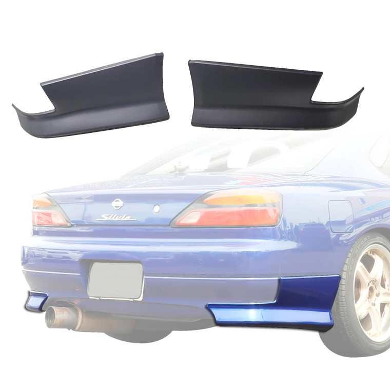 OEREP Plastic AERO Rear Valances 2pc > Nissan Silvia S15 1999-2002 - image 1