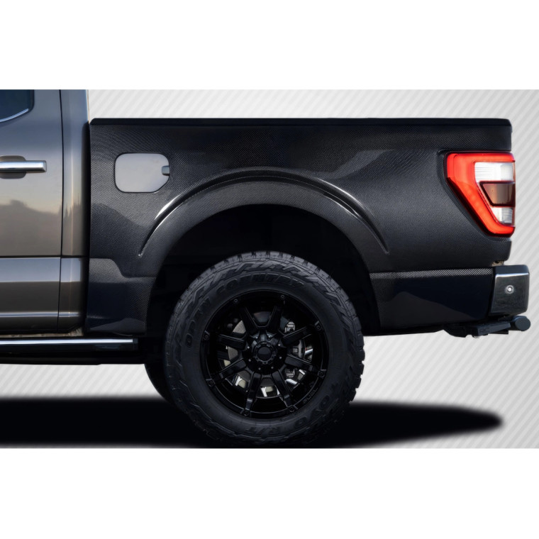 2021-2023 Ford F-150 4" Bulge Rear Bedsides - 2 Pieces (5.5 ft Bed Size) - image 1