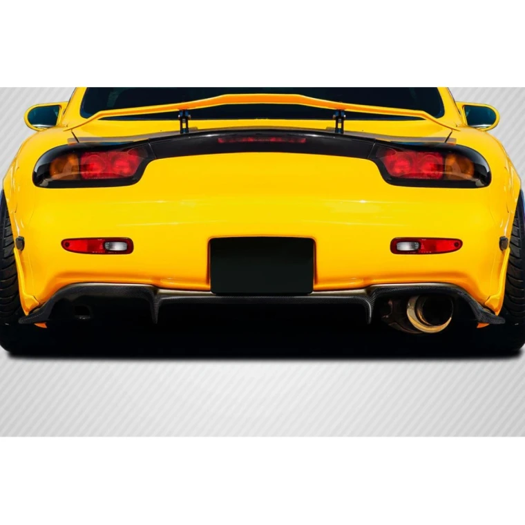 1993-1997 Mazda RX7 GT Spec Carbon Fiber Rear Lip - image 1