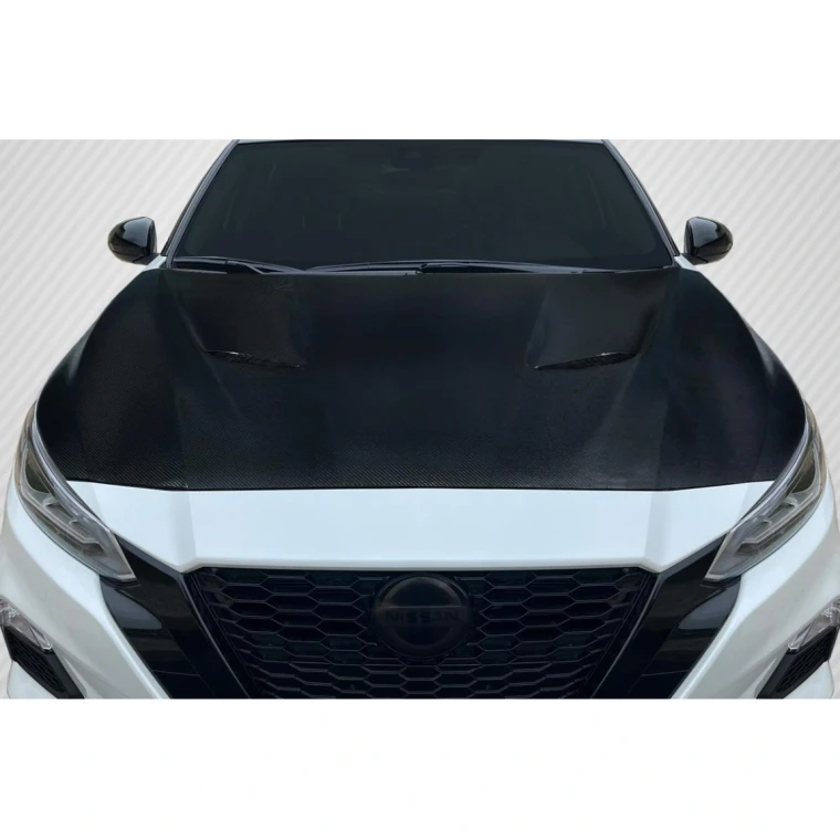 2019-2022 Nissan Altima MotorWerks Carbon Fiber Hood - image 1
