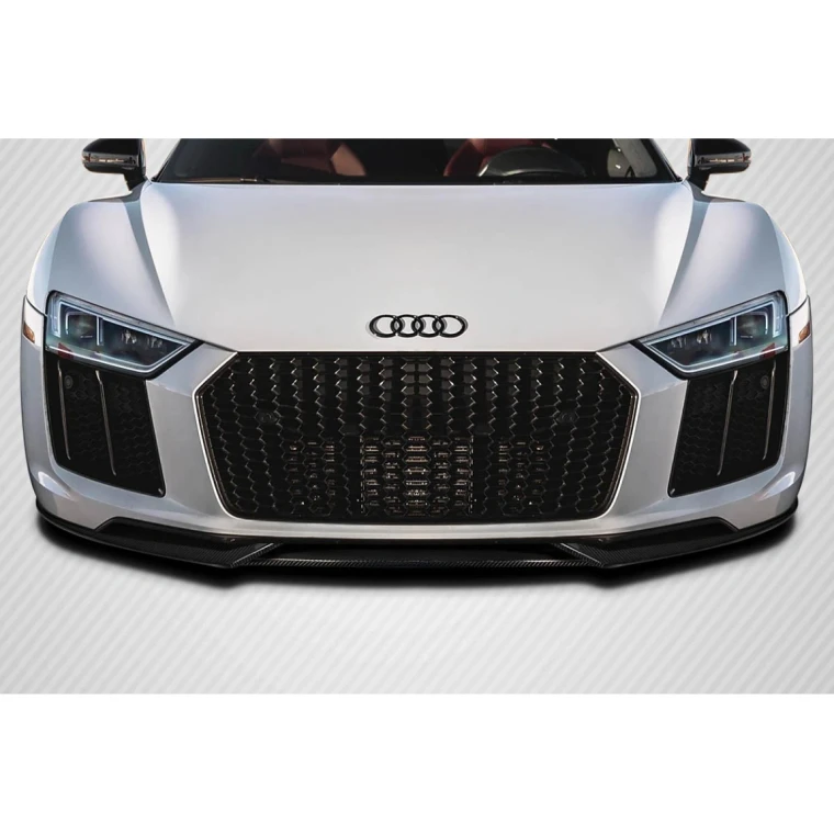 2017-2018 Audi R8 Ranger Front Lip Spoiler Air Dam - 3 Pieces - image 1