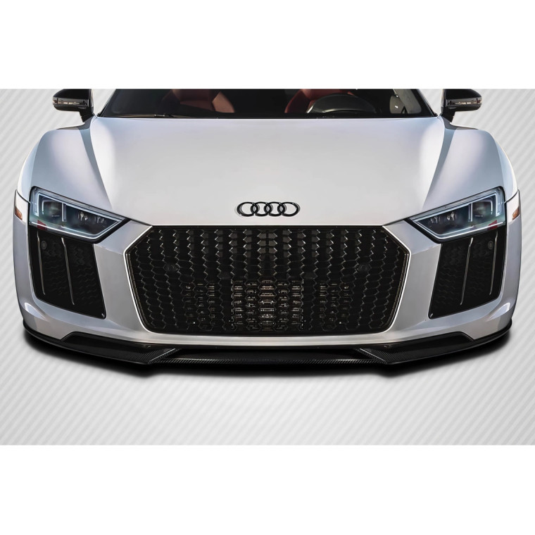 2017-2018 Audi R8 Ranger Front Lip Spoiler Air Dam - 3 Pieces - image 1