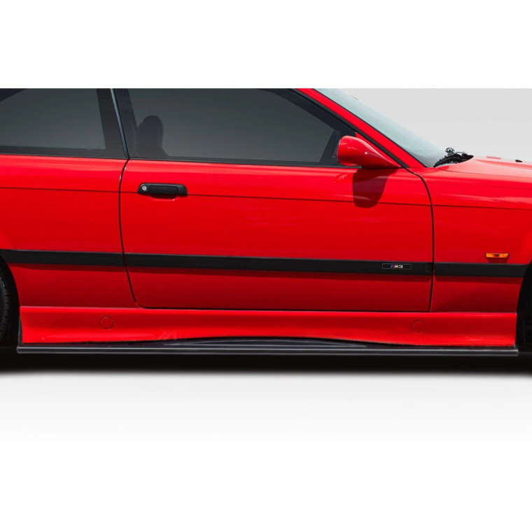 1992-1998 BMW M3 E36 Motive Side Skirt Rocker Panel Splitters - 2 Pieces - image 1