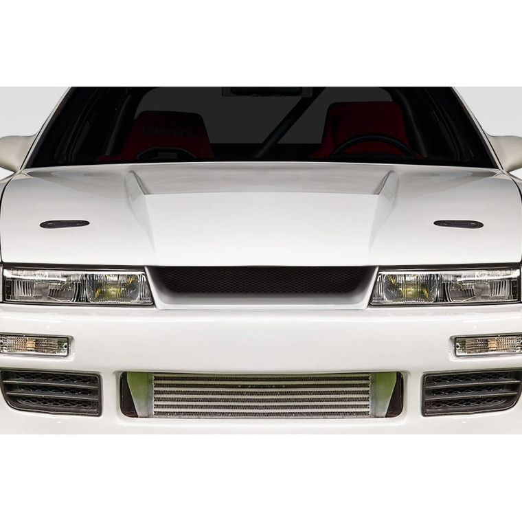 1989-1994 Nissan Silvia S13 Duraflex Raven Front Grille - 1 Piece - image 1