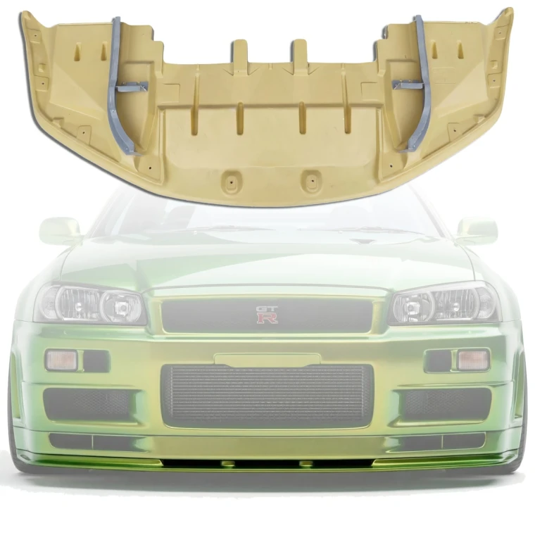 FRP OER Splitter Diffuser (front) > Nissan Skyline (R34) GTR 1999-2004 > 2dr Coupe - image 1
