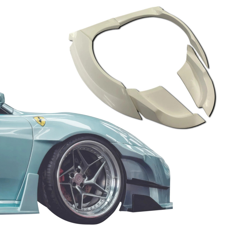 ModeloDrive FRP HOM Wide Body Fenders (front) > Ferrari F430 2005-2009 - image 1