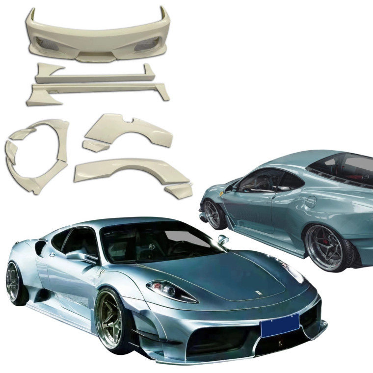 ModeloDrive FRP HOM Wide Body Kit > Ferrari F430 2005-2009 - image 1