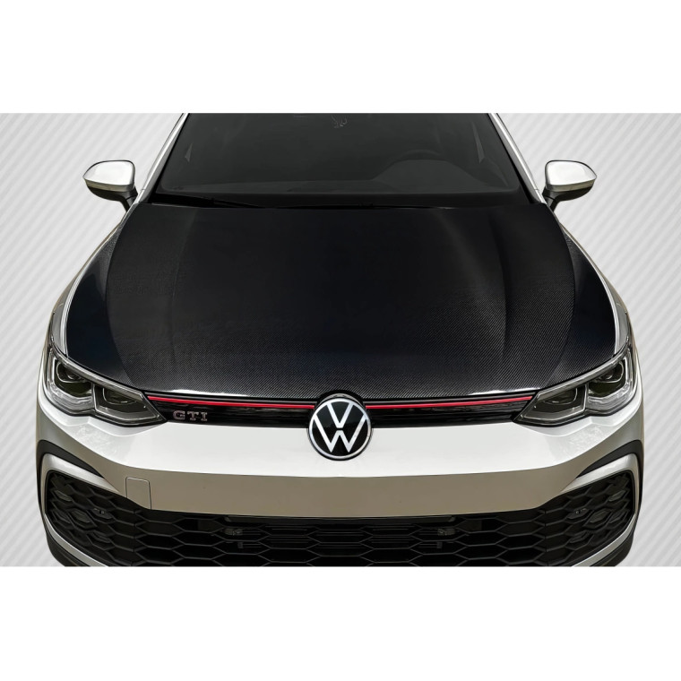 2022-2023 Volkswagen Golf GTI OEM Look Hood - 1 Piece - image 1