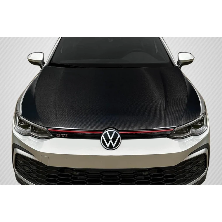 2022-2023 Volkswagen GTI OEM Look Carbon Fiber Hood - image 1