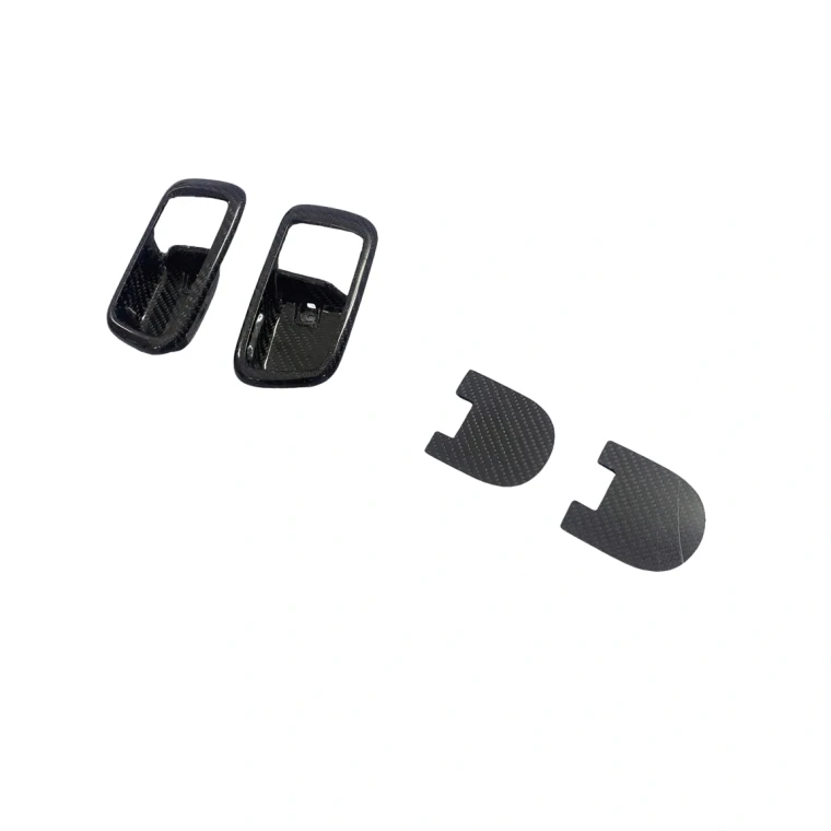 Carbon Fiber OER Interior Door Lock Trim > Toyota MRS MR2 Spyder 2000-2005 - image 1
