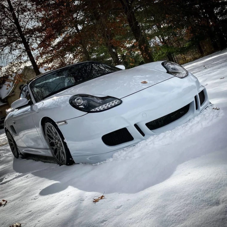 Porsche 996 1999-2001 / Porsche Boxster 1997-2004 GT 3 Look 1 Piece Polyurethane Front Bumper - image 1