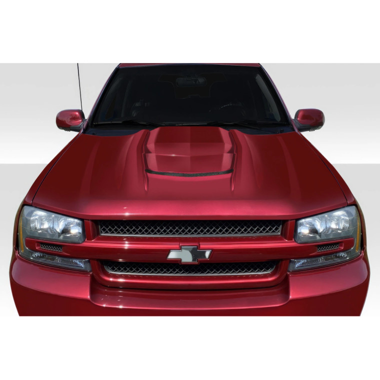 2002-2008 Chevrolet Trailblazer Duraflex ZR1 V2 Look Hood - 1 Piece - image 1