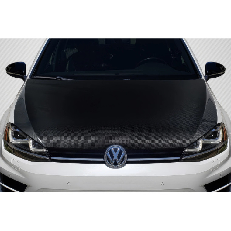 2015-2021 Volkswagen Golf / GTI Carbon Creations OEM Look Hood - 1 Piece - image 1
