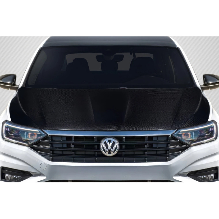 2019-2025 Volkswagen Jetta Carbon Creations OEM Look Hood - 1 Piece - image 1