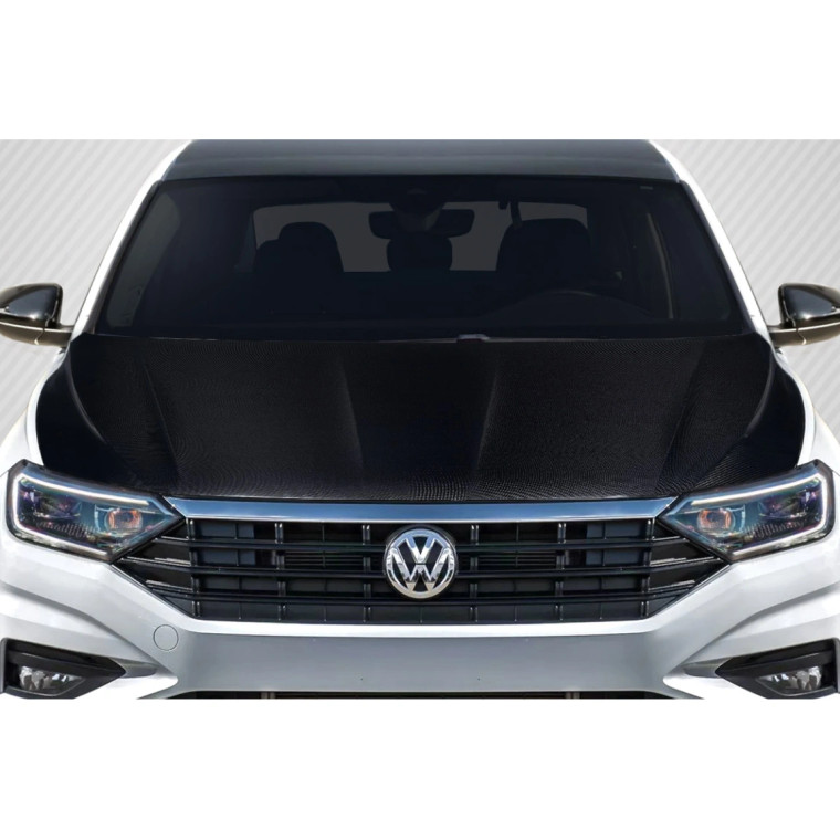 2019-2025 Volkswagen Jetta OEM Look Hood - 1 Piece - image 1