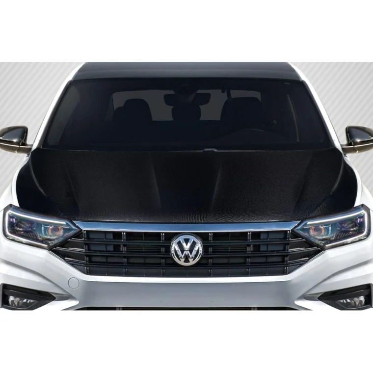 2019-2025 Volkswagen Jetta OEM Look Carbon Fiber Hood - image 1