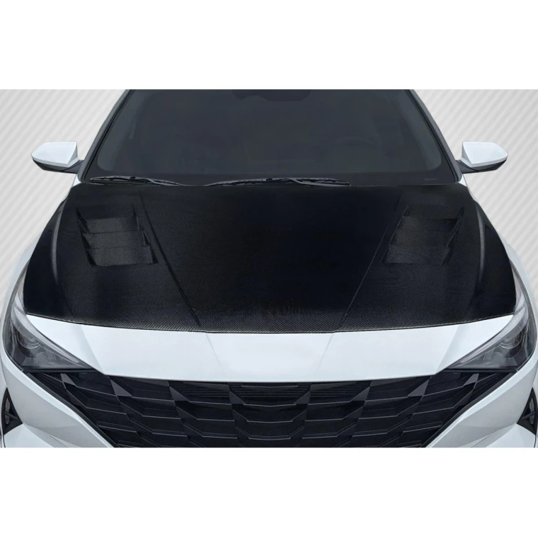 2021-2025 Hyundai Elantra Kima Carbon Fiber Hood - image 1
