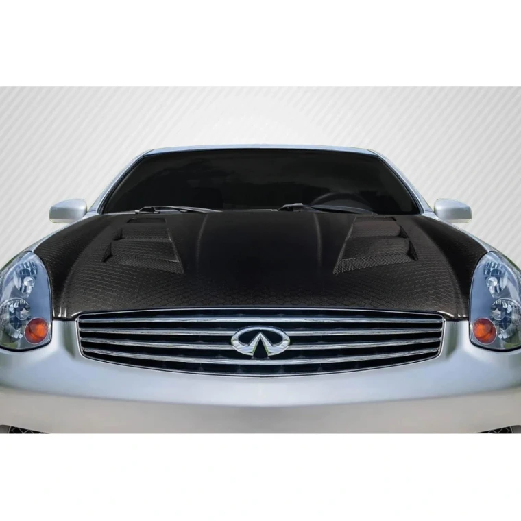 2003-2007 Infiniti G Coupe AM-S Carbon Fiber Hood - image 1