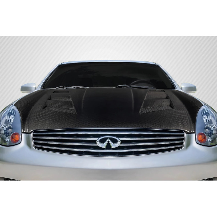 2003-2007 Infiniti G Coupe G35 Geo6ix DriTech AM-S Hood - 1 Piece - image 1