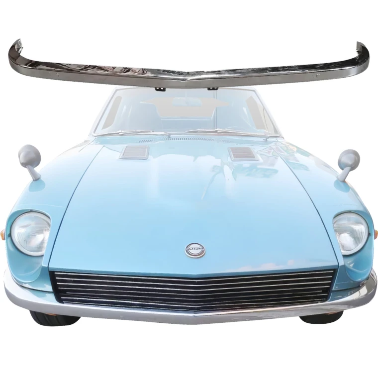 Metal OER Front Bumper Trim > Datsun 240Z S30 1970-1973 - image 1