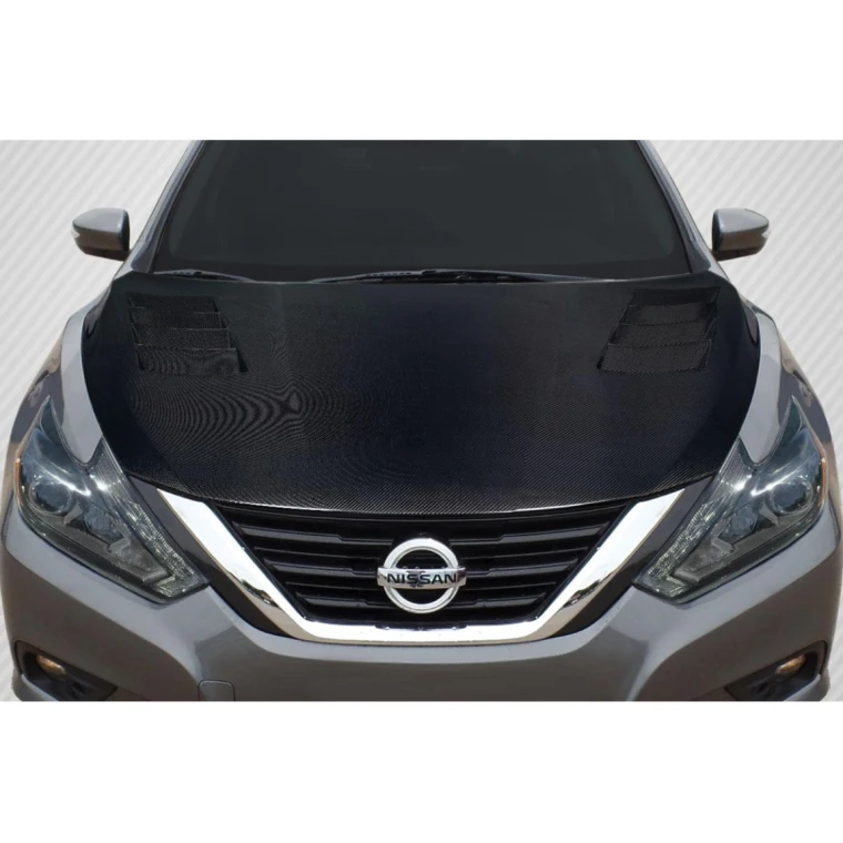 2016-2018 Nissan Altima Motorwerks Carbon Fiber Hood - image 1