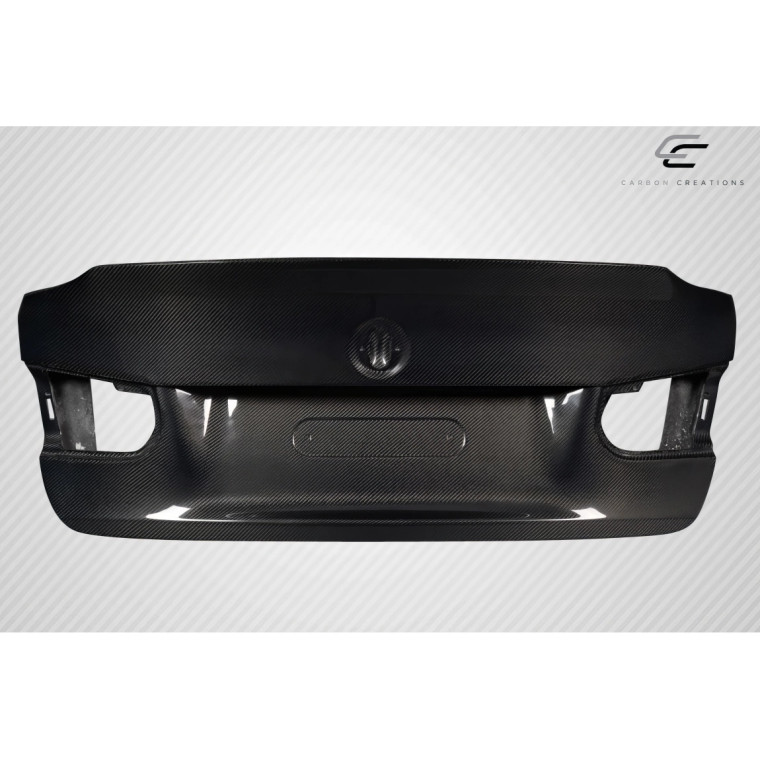 2012-2018 BMW 3 Series F30 Carbon Creations Sweeper Rear Trunk - 1 Piece - image 2