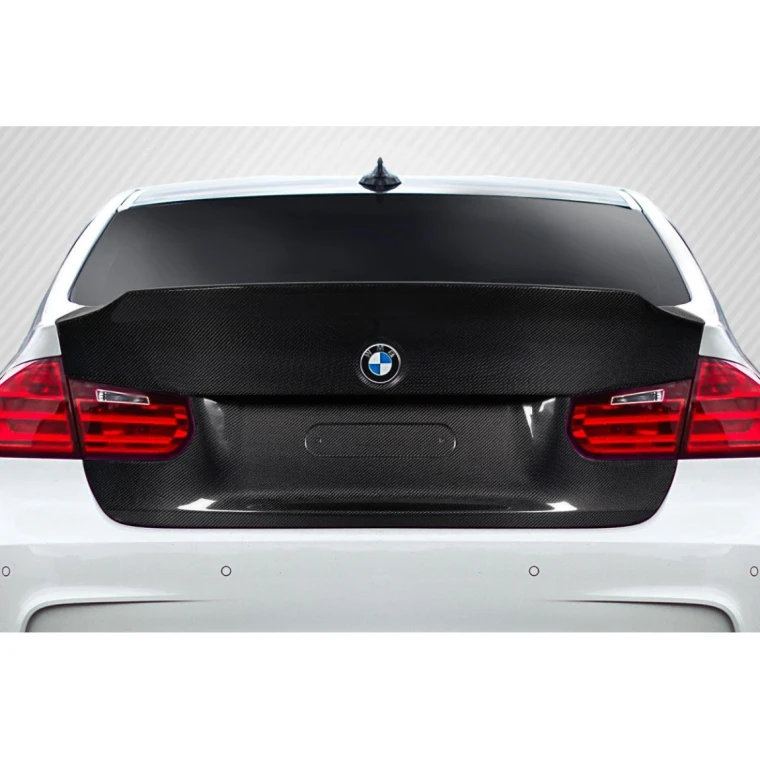 2012-2018 BMW 3 Series Sweeper Carbon Fiber Trunk - image 1