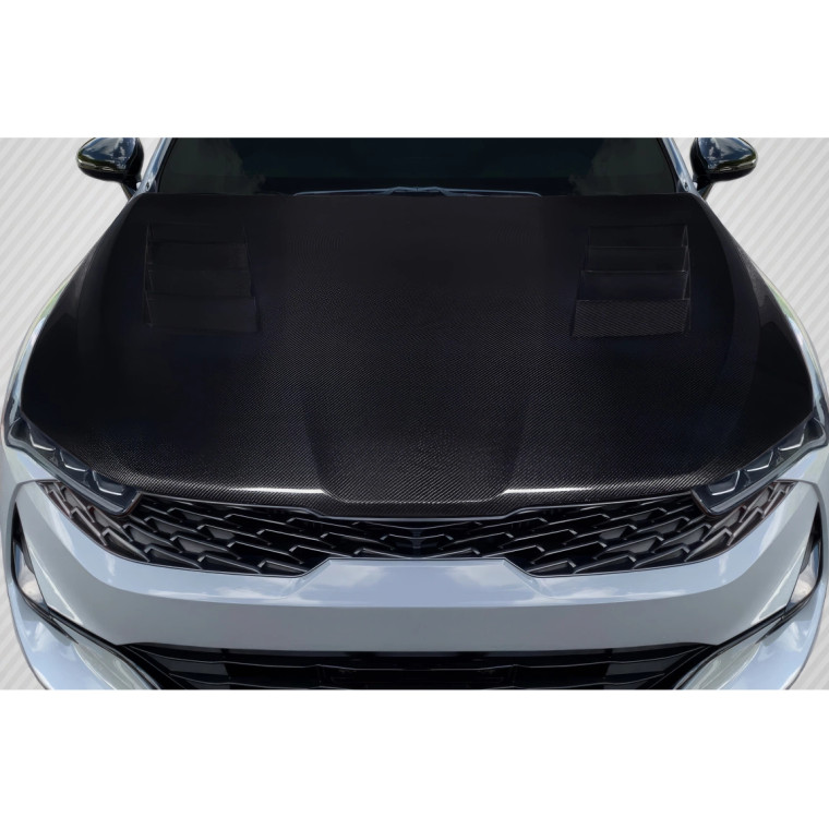 2021-2025 Kia K5 Carbon Creations Vision Hood - 1 Piece - image 1