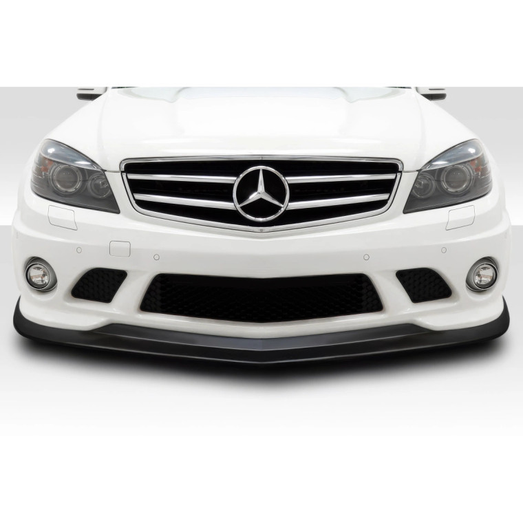 2008-2011 Mercedes C Class W204 Cruiser Front Lip Spoiler Air Dam - 1 Piece - image 1