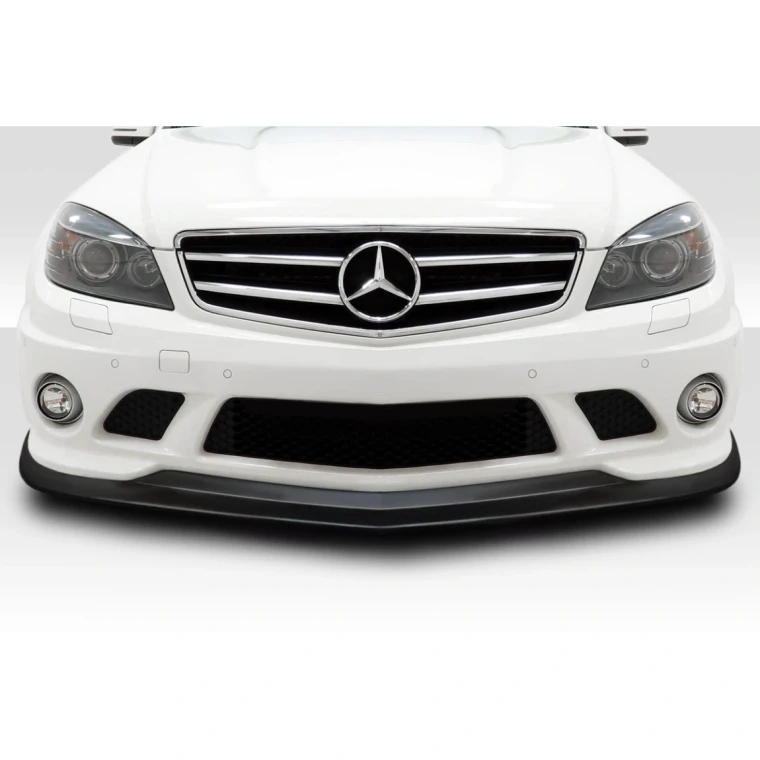2008-2011 Mercedes C Class W204 Cruiser Front Lip Spoiler Air Dam - 1 Piece - image 1