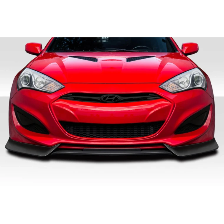2013-2016 Hyundai Genesis Coupe 2DR Greva Front Lip Spoiler Air Dam - 1 Piece - image 1