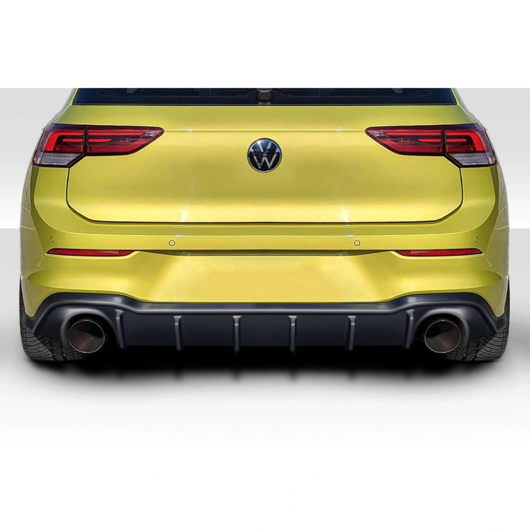 2022-2024 Volkswagen Golf GTI Zamba Rear Diffuser - 1 Piece - image 1
