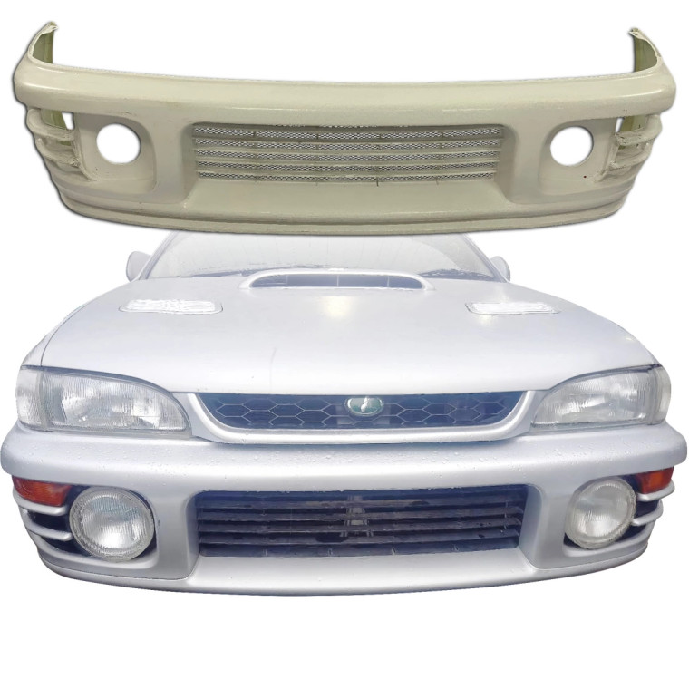 ModeloDrive FRP STi V4 Front Bumper > Subaru Impreza (GC8) 1993-2001 > 2/4/5dr - image 1
