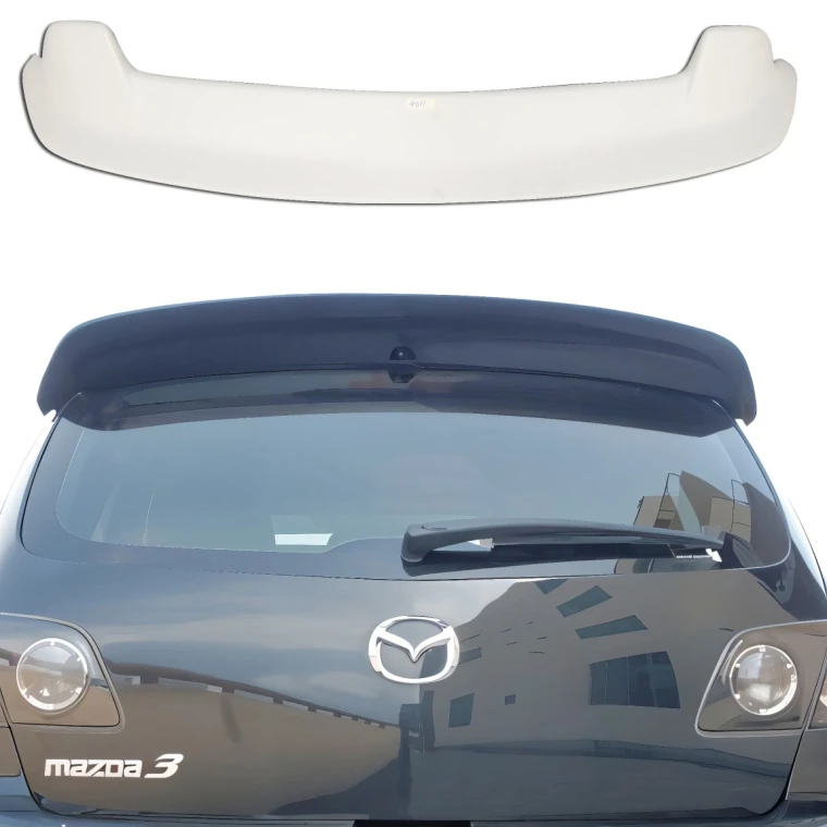 FRP AEXE Duckbill Spoiler > Mazda Mazda3 2004-2009 > 5dr Hatchback - image 1