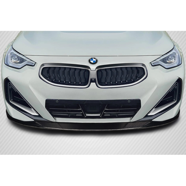 2023-2024 BMW 2 Series M240i G42 Carbon Creations Euroblitz Front Lip Spoiler Air Dam (M Sport Bumper Only) - 1 Piece - image 1