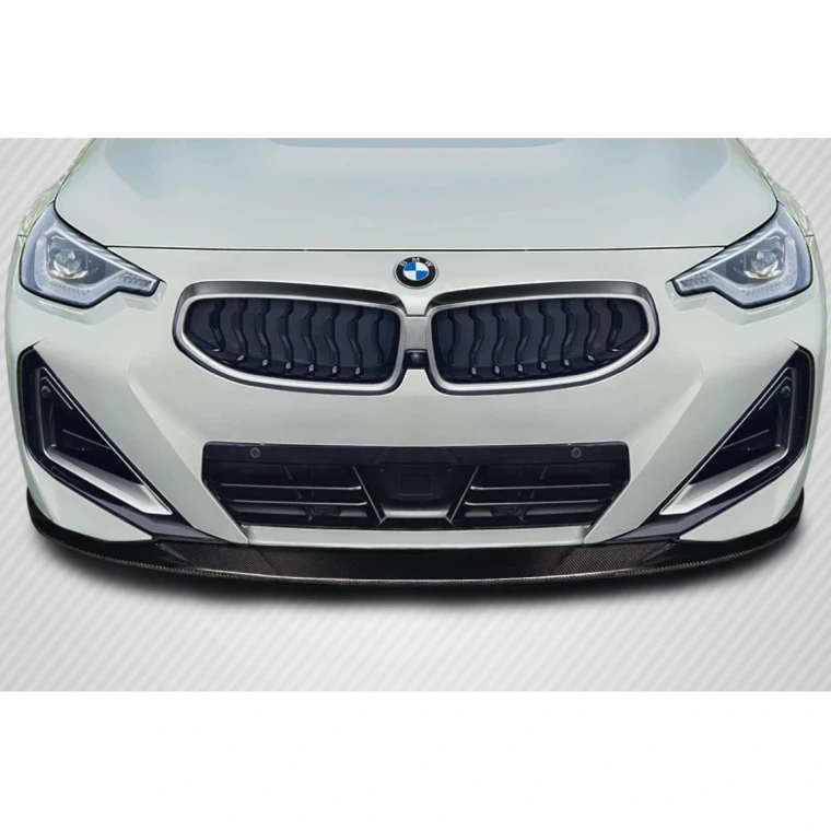 2023-2024 BMW 2 Series Euroblitz Carbon Fiber Front Lip - image 1