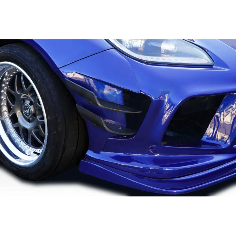 2022-2025 Toyota GR86 / Subaru BRZ GT Competition Front Bumper Canards - 4 Pieces - image 1