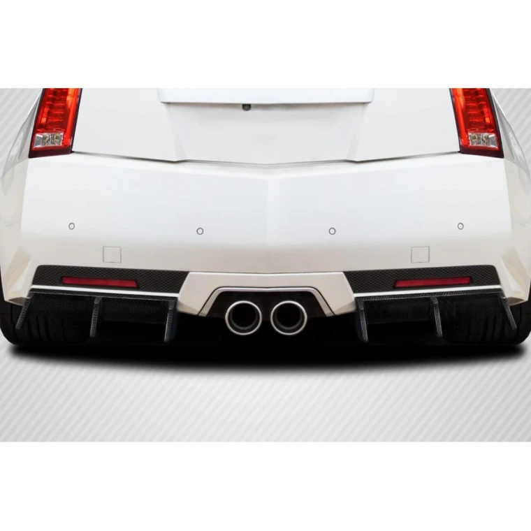 2011-2015 Cadillac CTS-V GT Tuning Carbon Fiber Rear Lip - image 1
