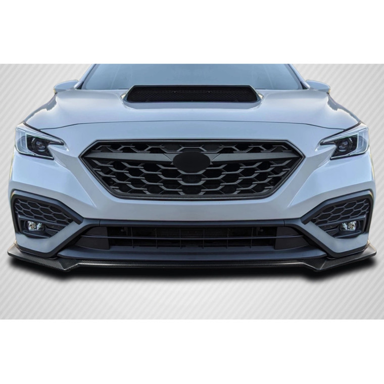 2022-2023 Subaru WRX Carbon Creations STI Look Front Lip Spoiler Air Dam - 1 Piece - image 1