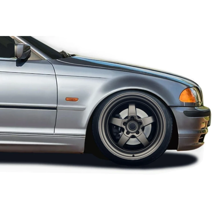 1999-2005 BMW 3 Series E46 4DR Alpine Speed Front Fenders ( +30MM ) - 2 Pieces - image 1