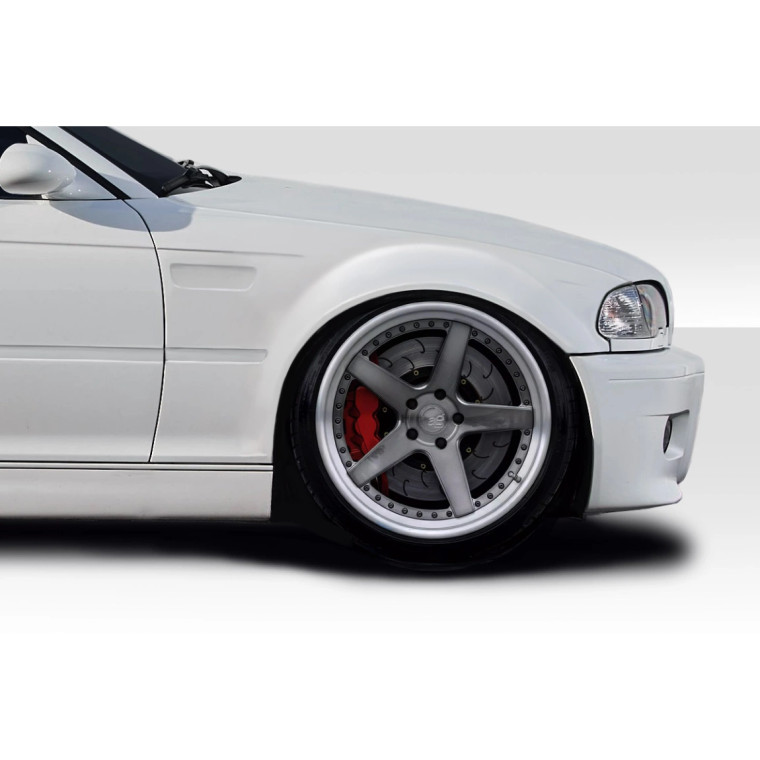 2000-2006 BMW 3 Series E46 2DR Maxxen Front Overfenders ( +60MM ) - 2 Pieces - image 1