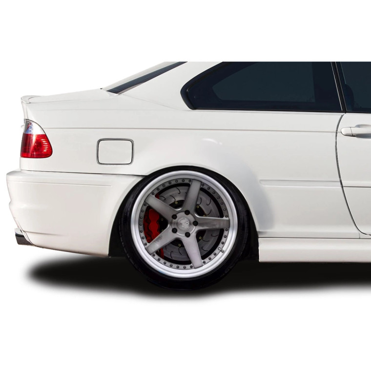 2000-2006 BMW 3 Series E46 2DR Duraflex Maxxen Rear Fenders ( +70MM ) - 2 Pieces - image 1
