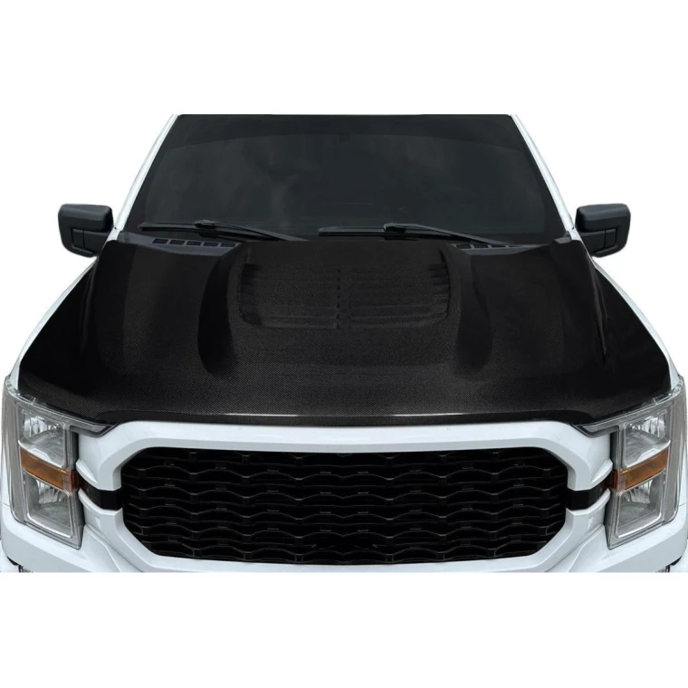 2021-2025 Ford F150 Adventure Carbon Fiber Hood - image 1