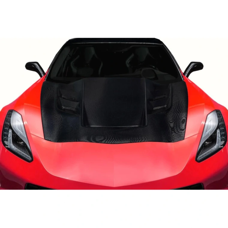 2014-2019 Chevrolet Corvette Eagle Eye Carbon Fiber Hood - image 1