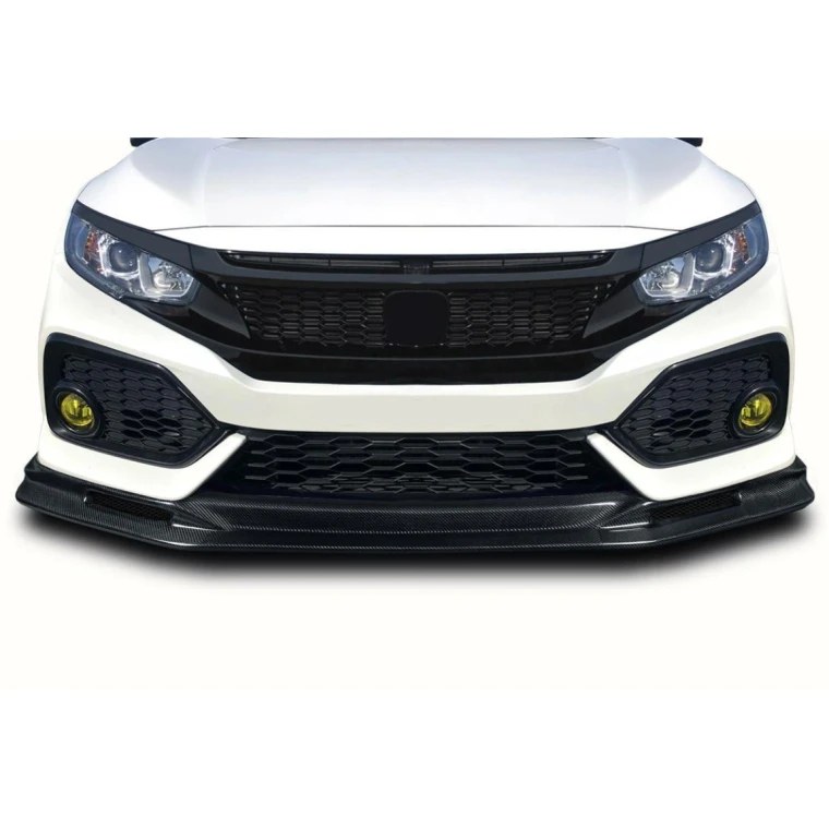 2017-2021 Honda Civic Parvin Carbon Fiber Front Lip - image 1